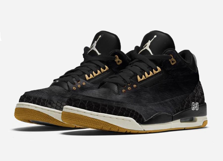 Air Jordan 3 SP “Animal Pack” 货号 CK4344-001、CK4344-002