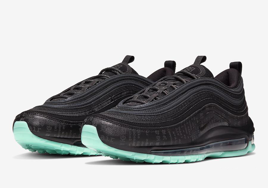 Nike Air Max 97 3M 夜光，货号 921826-017