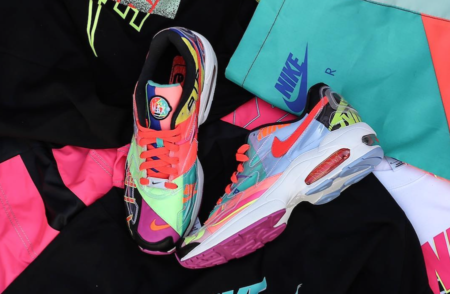 atmos x Nike Air Max2 Light 货号 CJ6200-001