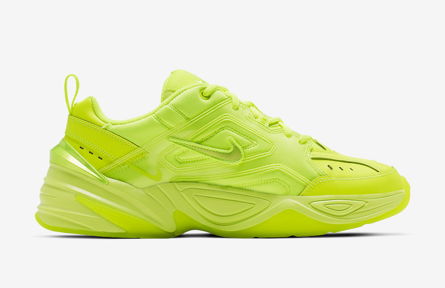 Nike M2K Tekno Gel 荧光绿配色，货号 CI5749-777  耐克运动鞋 第3张