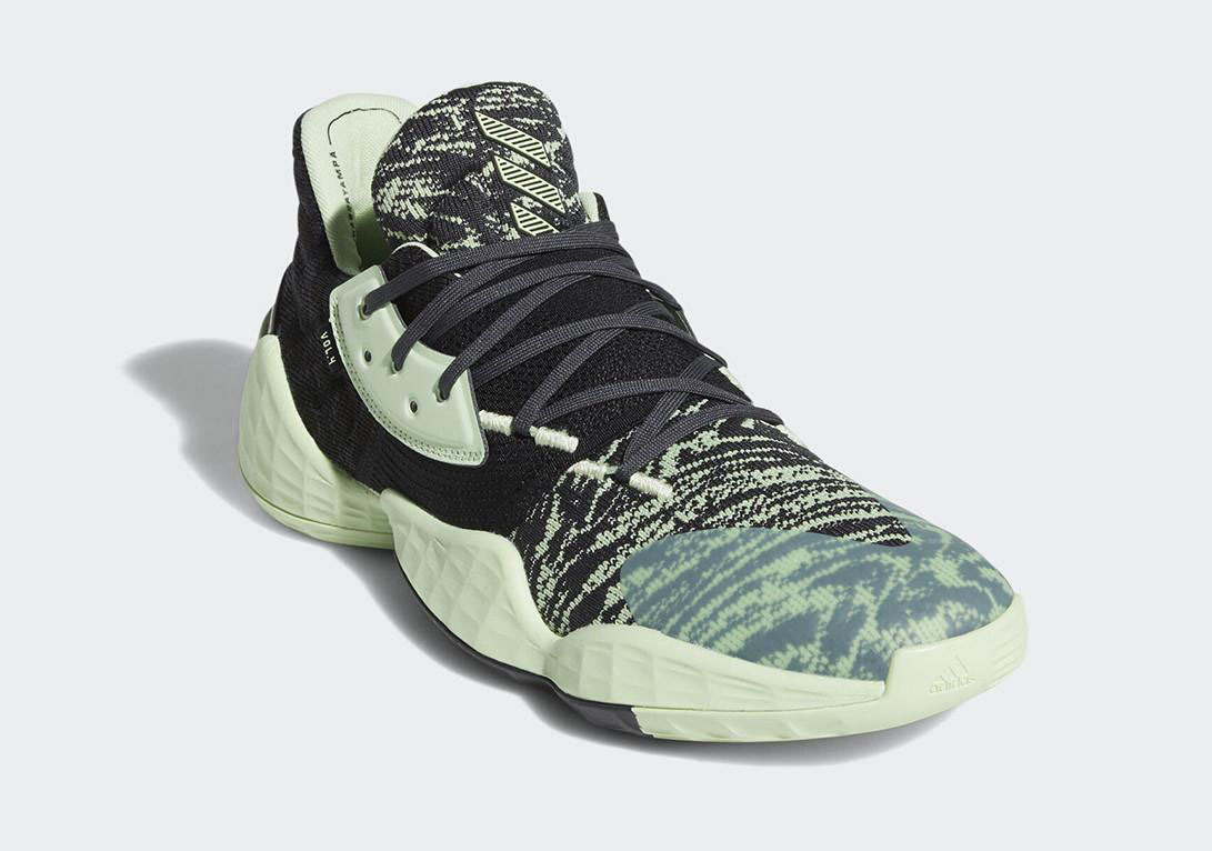 Adidas Harden Vol. 4 “Green Glow” 哈登篮球鞋 货号 EF1000  adidas 第1张