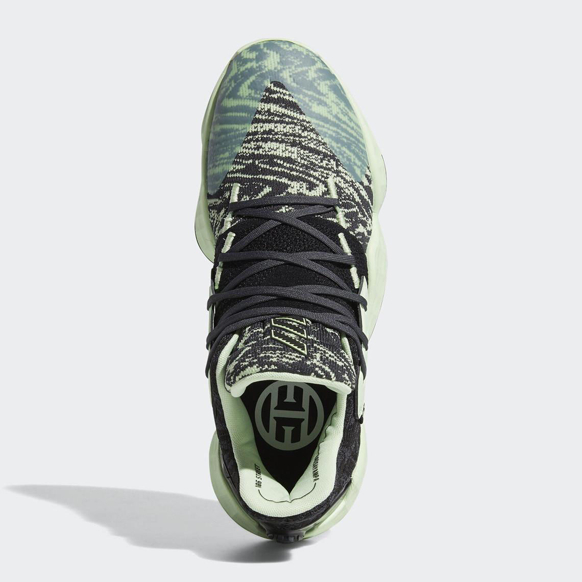 Adidas Harden Vol. 4 “Green Glow” 哈登篮球鞋 货号 EF1000  adidas 第3张