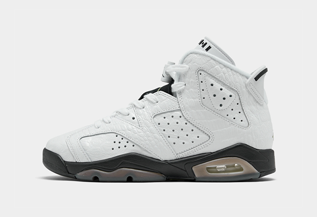 Air Jordan 6 GS “Alligator” 货号 384665-110