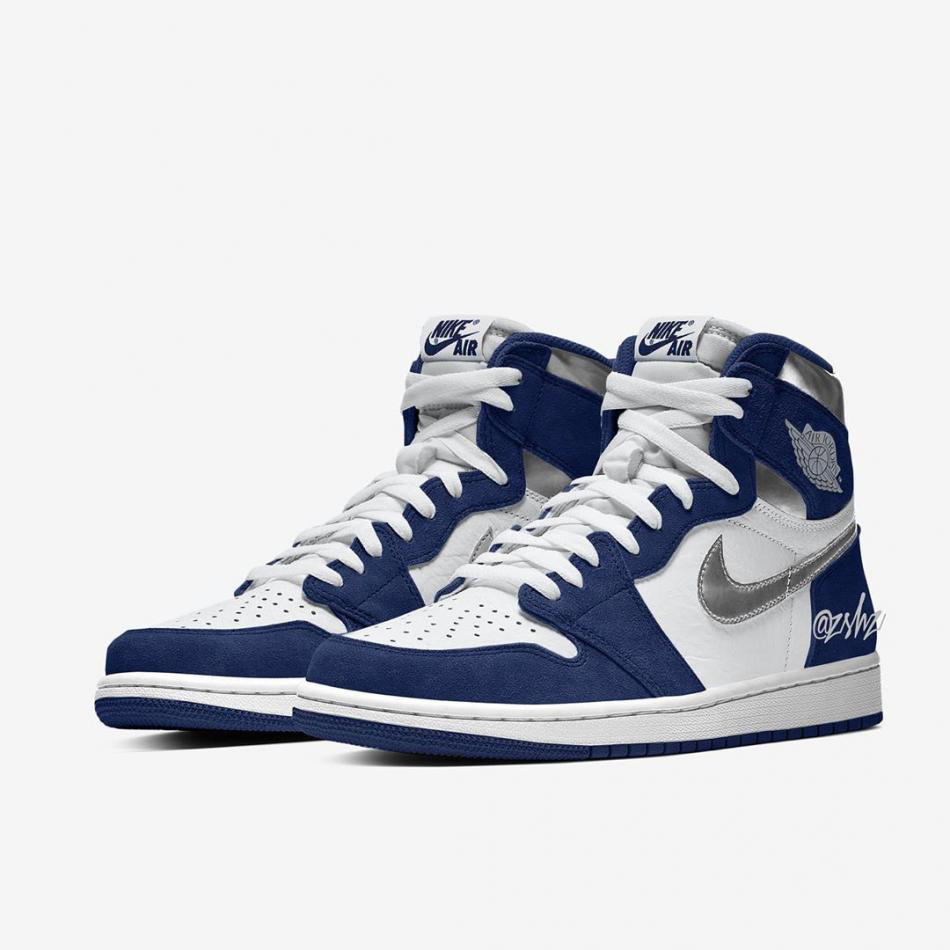 Air Jordan 1 “Midnight Navy” 货号 555088-141