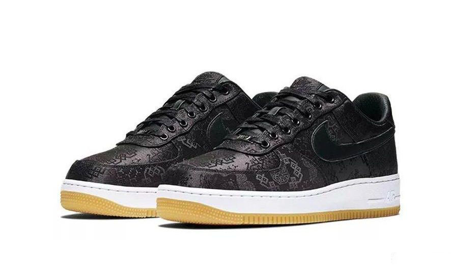 CLOT x fragment design x Nike Air Force 1 耐克空军一号三方联名 货号 CZ3986-001