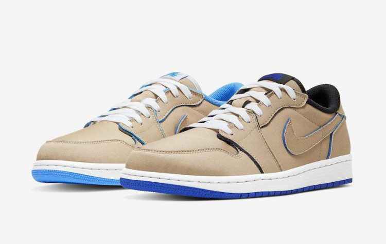 Nike SB x Air Jordan 1 Low “Desert Ore” 货号 CJ7891-200