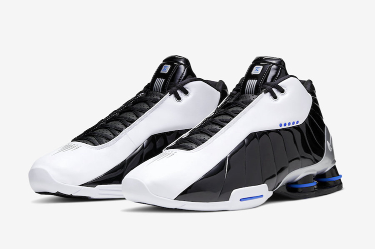 Nike Shox BB4 元年大漆皮配色，货号 AT7843-102