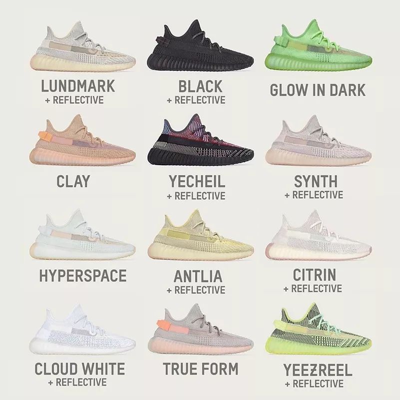  Yeezy 入手哪些最合适，最值得入手的 Yeezy 350 V2