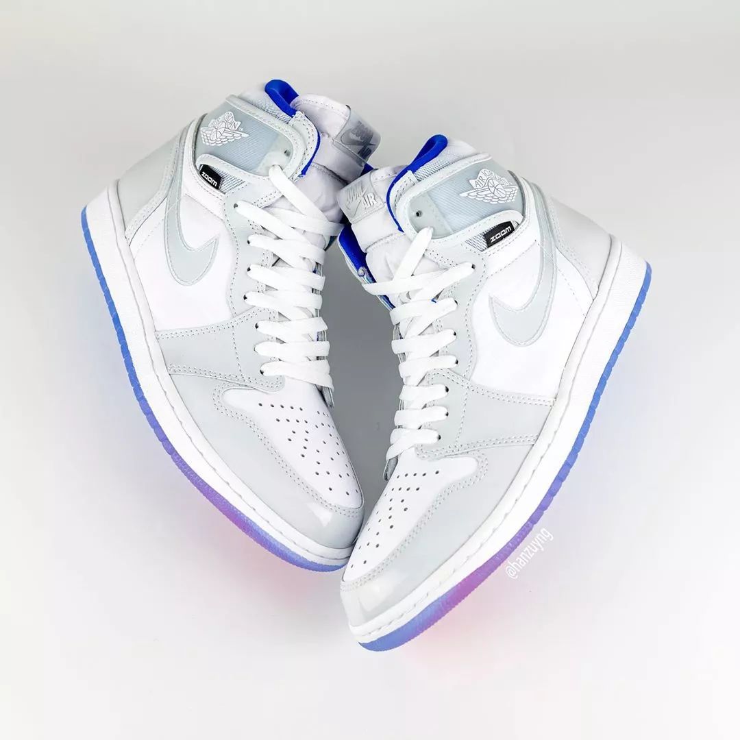 Air Jordan 1 High Zoom R2T “Racer Blue”  货号 CK6637-104 Racer Blue 第1张