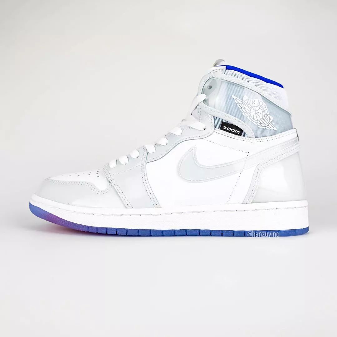 Air Jordan 1 High Zoom R2T “Racer Blue”  货号 CK6637-104 Racer Blue 第2张