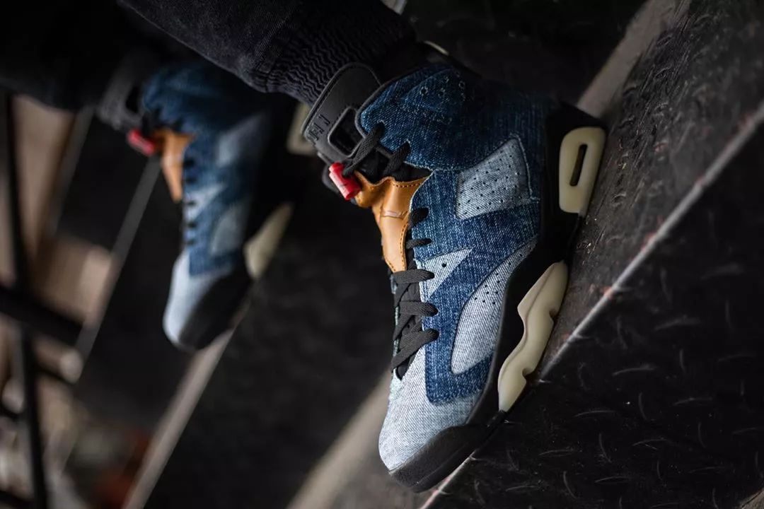 Air Jordan 6 “Washed Denim”  货号 CT5350-501 Washed Denim AJ AJ6 水洗牛仔 第7张