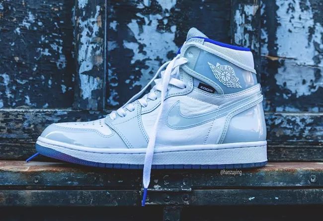 Air Jordan 1 High Zoom R2T “Racer Blue”  货号 CK6637-104 Racer Blue 第2张