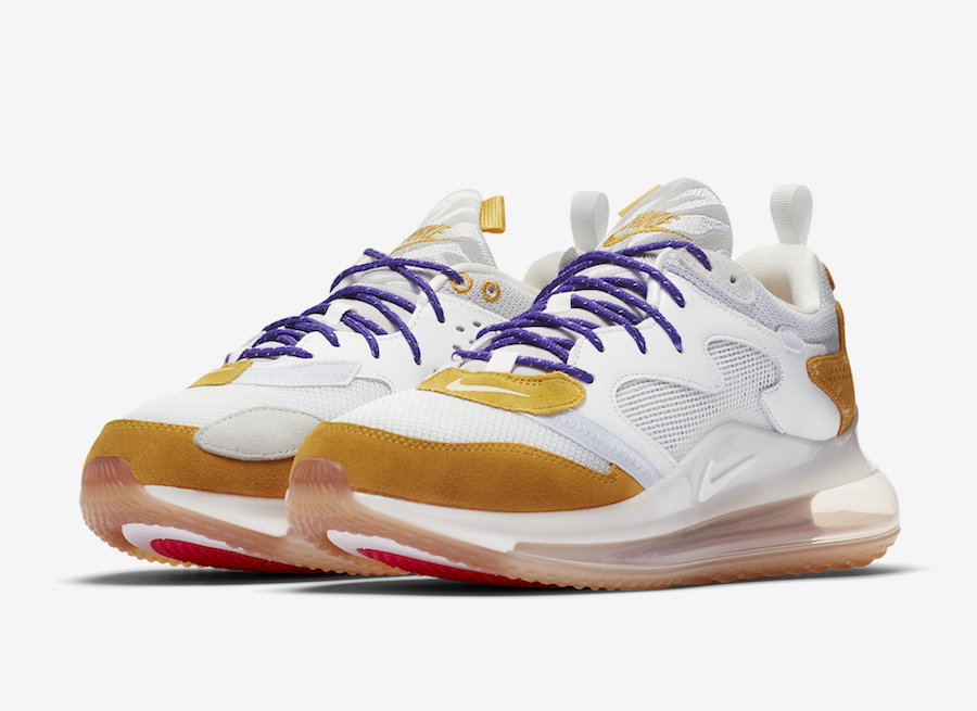 OBJ x Nike Air Max 720 “LSU” 货号 CK2531-001  LSU CK253 联名运动鞋 第1张