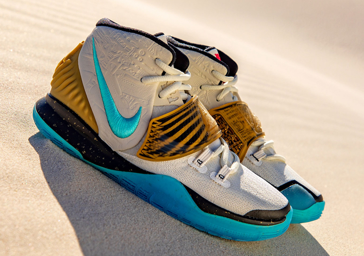 Concepts x Nike Kyrie 6 “Khepri” 货号 CU8879-600 “Golden Mummy” CV5572-149  Khepri C 联名运动鞋 第2张