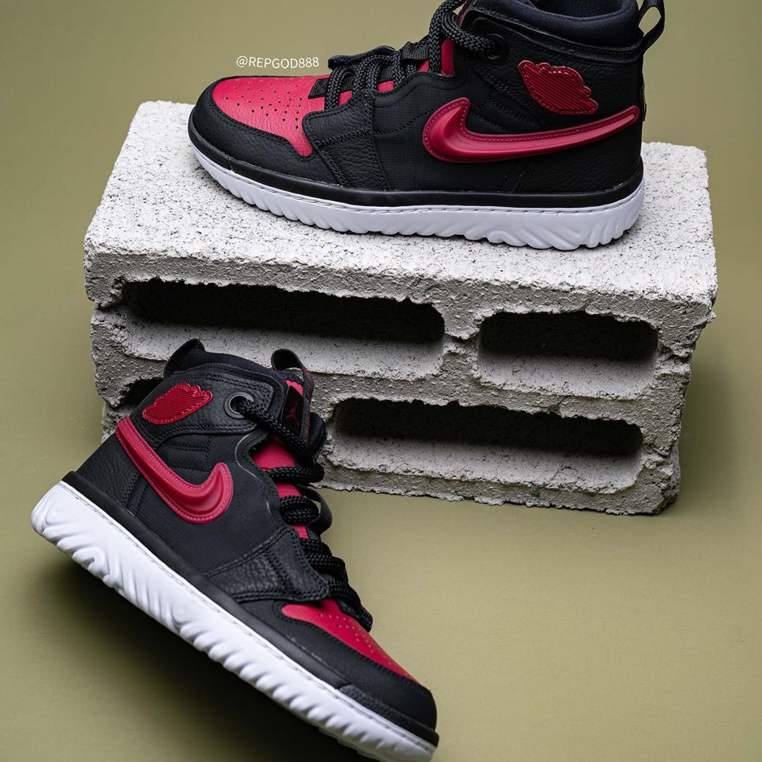 Air Jordan 1 React “Noble Red” 货号  AR5321-006 AJ1 发售 AR53 乔丹运动鞋 第6张