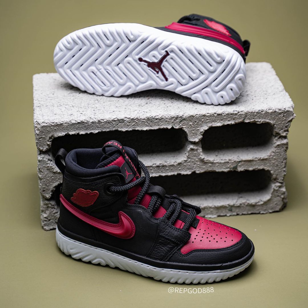 Air Jordan 1 React “Noble Red” 货号  AR5321-006 AJ1 发售 AR53 乔丹运动鞋 第8张