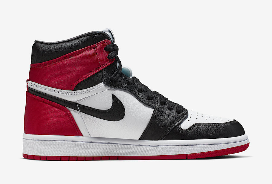 丝绸黑脚趾 Air Jordan 1 WMNS “Satin Black Toe” 货号 CD0461-016  “SatinBlackToe” 第3张