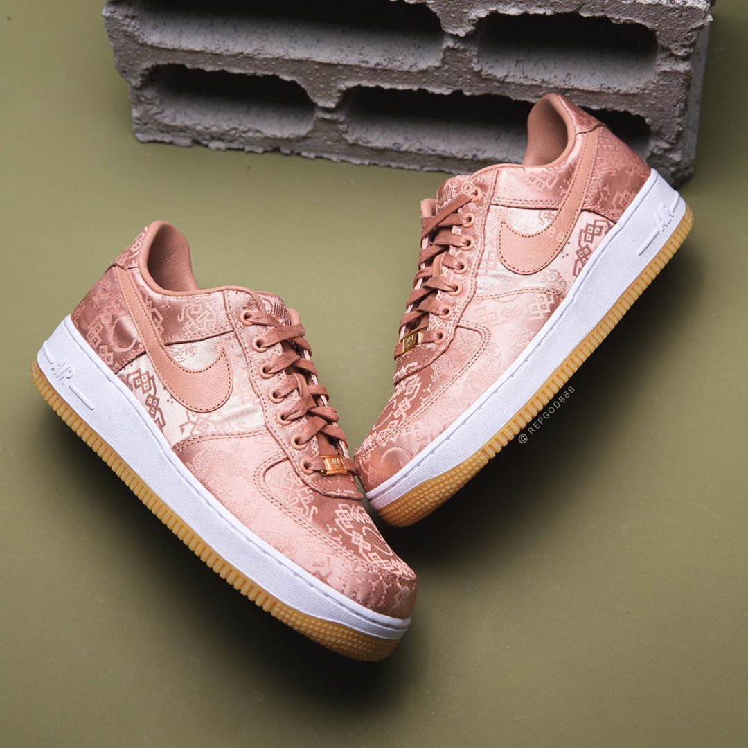 CLOT x Nike Air Force 1 Low “Rose Gold” 货号 CJ5290-600  CJ5290-6 联名运动鞋 第14张