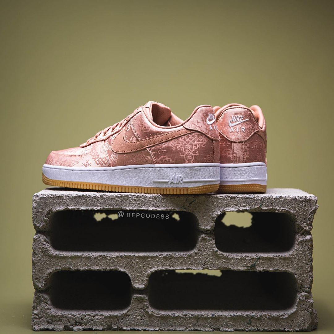 CLOT x Nike Air Force 1 Low “Rose Gold” 货号 CJ5290-600  CJ5290-6 联名运动鞋 第19张