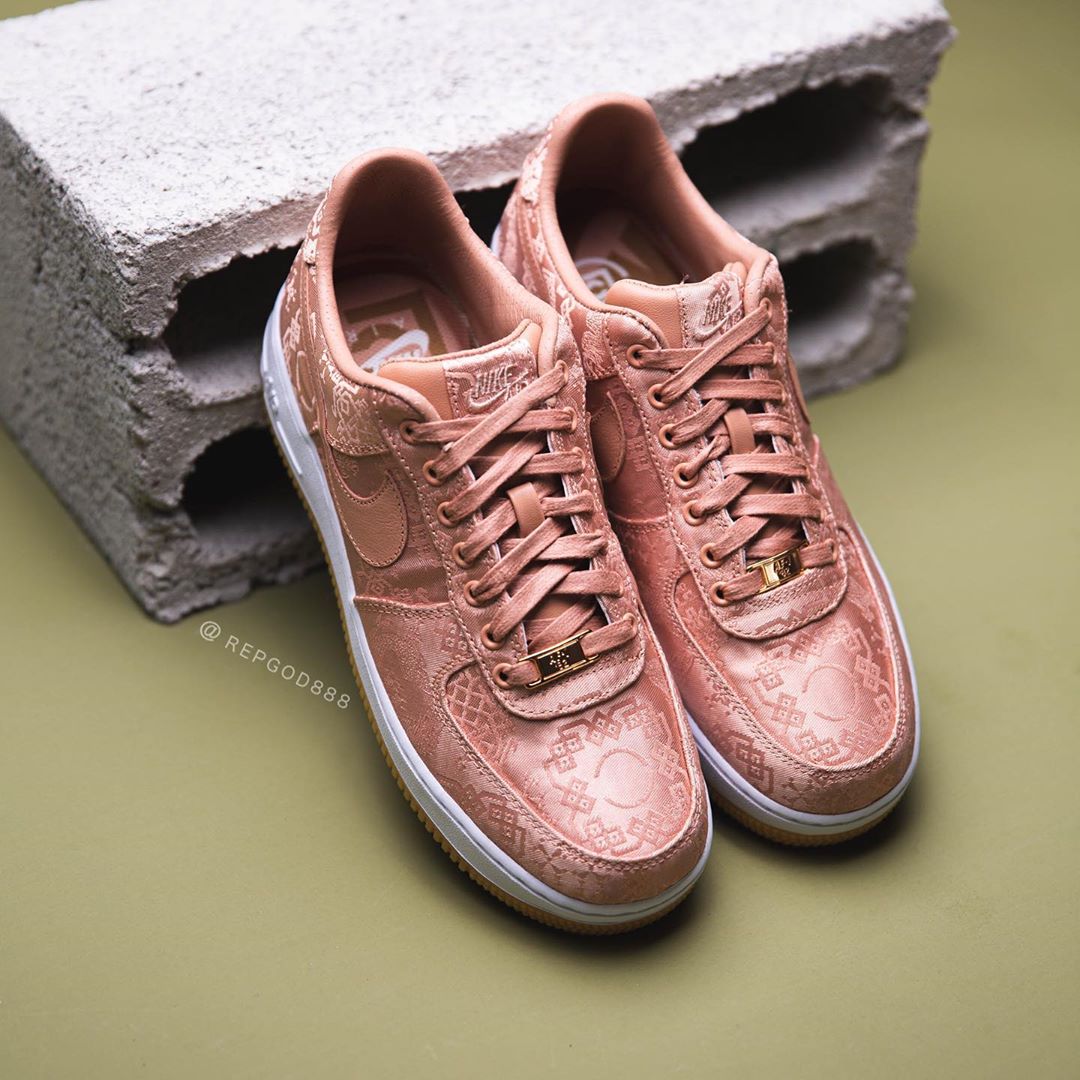 CLOT x Nike Air Force 1 Low “Rose Gold” 货号 CJ5290-600  CJ5290-6 联名运动鞋 第20张