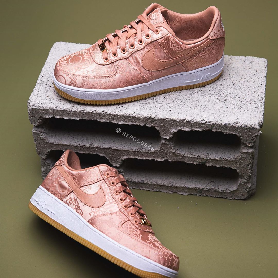 CLOT x Nike Air Force 1 Low “Rose Gold” 货号 CJ5290-600  CJ5290-6 联名运动鞋 第21张