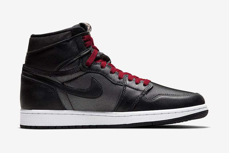 Air Jordan 1 High OG “Black Satin” 货号 555088-060  AJ AJ1 Bl 乔丹运动鞋 第6张