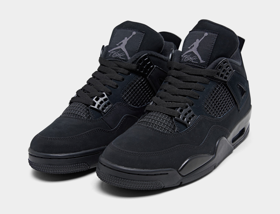 Air Jordan 4 “Black Cat” 货号 CU1110-010  AJ4 乔丹运动鞋 第2张