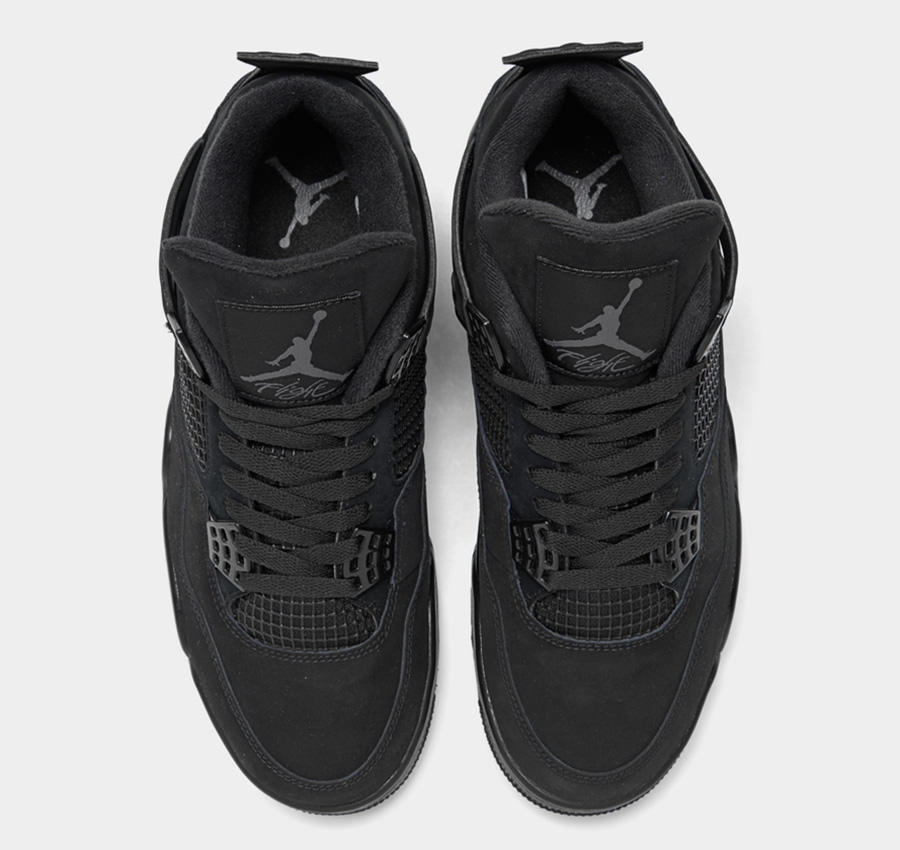 Air Jordan 4 “Black Cat” 货号 CU1110-010  AJ4 乔丹运动鞋 第3张