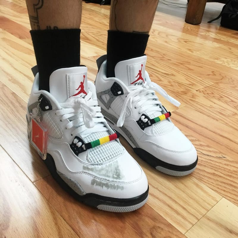 Air Jordan 4 WMNS “Do The Right Thing” 货号 AQ9129-100  AJ4 乔丹运动鞋 第3张