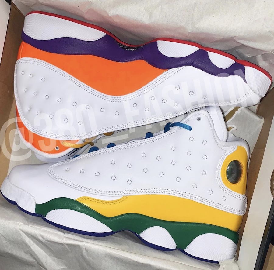 Air Jordan 13 GS “Playground” 货号 CV0785-158  AJ13 第7张