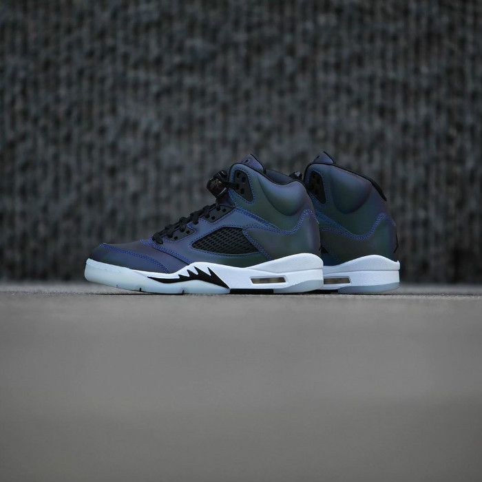 Air Jordan 5 WMNS “Oil Grey” 货号 CD2722-001  AJ5 乔丹篮球鞋 第7张