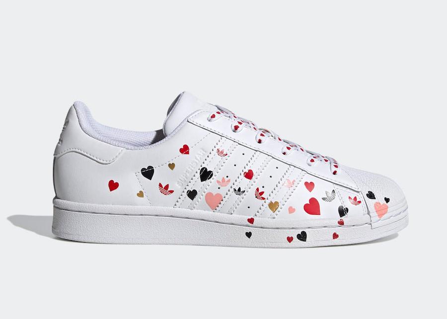 ADIDAS ORIGINALS SUPERSTAR “VALENTINE’S DAY” 情人节限定正式发布  VALENTINE’S DAY 情人节 限定 阿迪达斯运动鞋 第1张