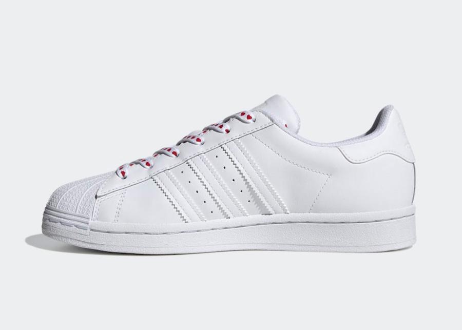 ADIDAS ORIGINALS SUPERSTAR “VALENTINE’S DAY” 情人节限定正式发布  VALENTINE’S DAY 情人节 限定 阿迪达斯运动鞋 第2张