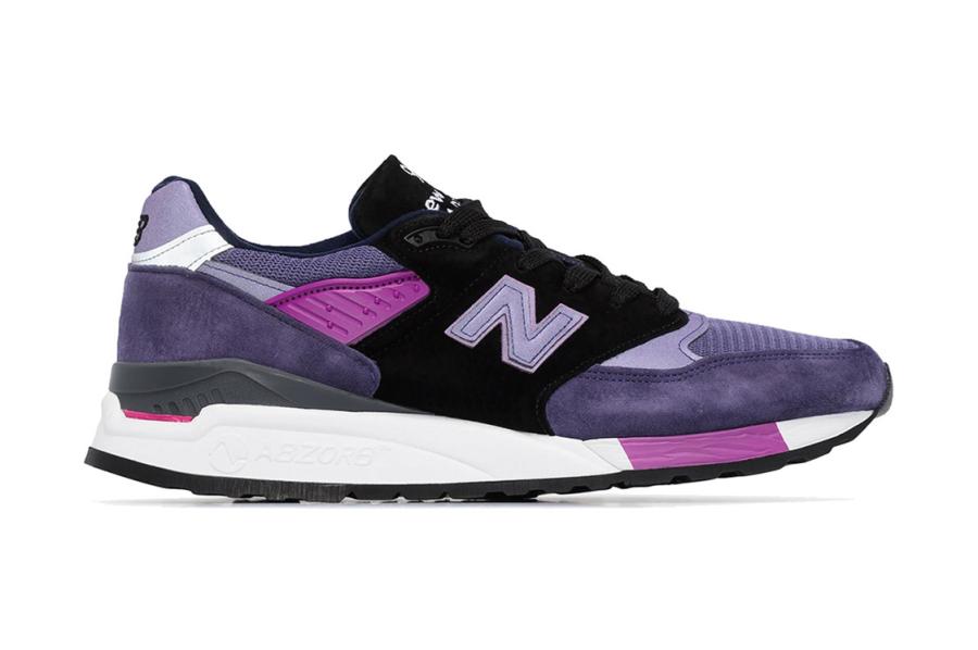 NEW BALANCE 998 “RICH PURPLE” 新配色  RICH PURPLE 配色 纽巴伦运动鞋 第1张