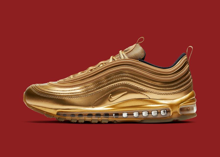 NIKE AIR MAX 97 全新金属色配色设计登场  金属色 配色设计 耐克运动鞋 第3张