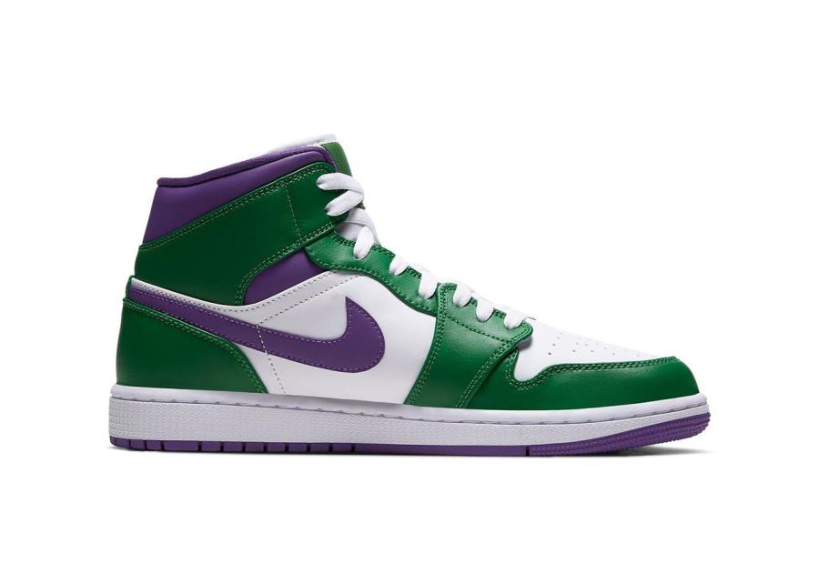 AIR JORDAN 1 MID 最新配色「INCREDIBLE HULK」正式上架  配色 INCREDIBLE HULK 第3张