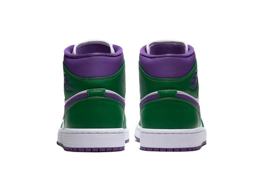 AIR JORDAN 1 MID 最新配色「INCREDIBLE HULK」正式上架  配色 INCREDIBLE HULK 第5张